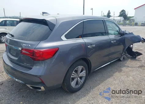 2020 Acura Mdx Standard из США, поврежденный, VIN 5J8YD4H38LL058391
